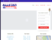 Tablet Screenshot of allstarbuilding.com
